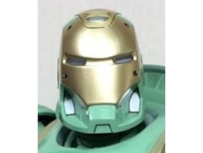iron man, le marteau de la tête casque mk37 3d l'impression 3d print model - Mito3D