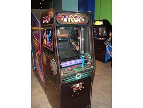 tron arcade kabine temel sanat 3d print model - Mito3D