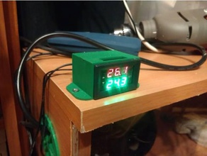 termostato w1220 caixa outros caso gabinete 3d print model - Mito3D