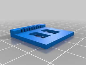 2x1 edifícios estruturas personalizado 3d print model - Mito3D