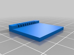 2x1b Gebäude Strukturen angepasst 3d print model - Mito3D