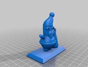 random santa1 Skulpturen angepasst 3d print model - Mito3D