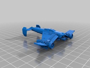 adeptus titanicus sci fi stukka bombardero 3d impresión 3d print model - Mito3D