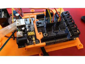 ywrobot di alimentazione arduino monte l'elettronica caso 3d print model - Mito3D