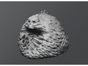 necroslime 3d de l'impression dd donjons dragons table 3d print model - Mito3D