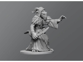 dragontouched kobold 3d printing dd dungeons dragons tabletop 3d print model - Mito3D