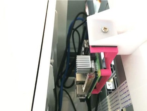 raspberry pi 3b+ holder da vinci 10 3d printer accessories davinci xyz 3d print model - Mito3D
