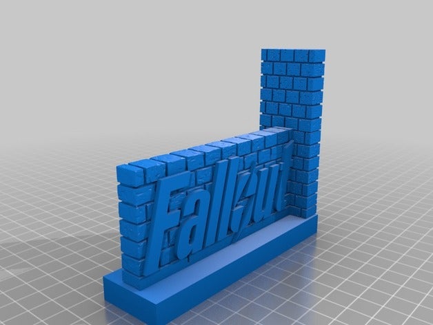fallout reggilibri arredamento fallout4 3 4 76 new vegas 3D print model - Mito3D