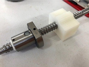 1204 ball screw nut parts 3d print model - Mito3D