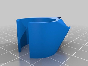 mi personalizados dedo sostenedor de la pluma vertical herramientas 3d print model - Mito3D