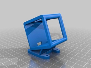 lm2 gopro mount 20&deg 3d printing 3d print model - Mito3D