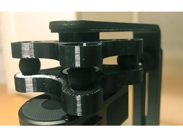 anti vibration camera mount tripod 3D print model - Mito3D