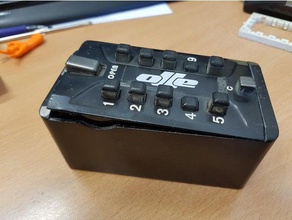sliding spare keybox replacement parts olle 3d print model - Mito3D
