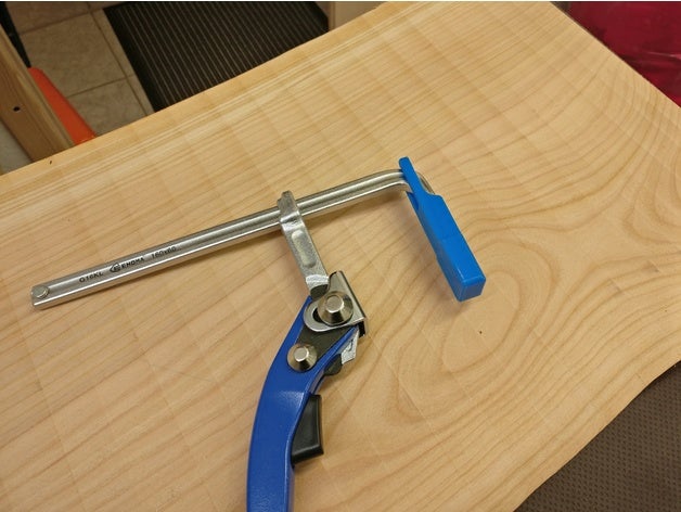 t-slot clamping pad hand tools festool 3D print model - Mito3D