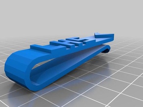 tie bar design moda 3d print model - Mito3D