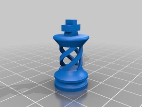 xadrez rei peça de onshape 3d print model - Mito3D