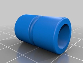 filament guard trapezoid screw 3d printer parts axis 3d print model - Mito3D