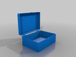 mon personnalisés à charnière de la boîte v2 gopro edition organisation 3d print model - Mito3D