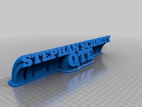 stephan schmitt office personalizzato 3d print model - Mito3D