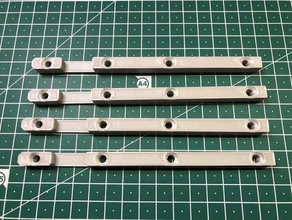 t-boxx rail tool holders boxes mounting rails slide sortimo storage 3d print model - Mito3D