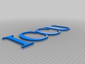 iccu 3d baskı 3d print model - Mito3D