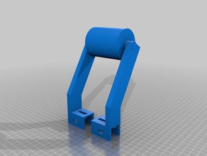 2020 frame filament 30mm 53mm spool holder 3d printer accessories 3d print model - Mito3D