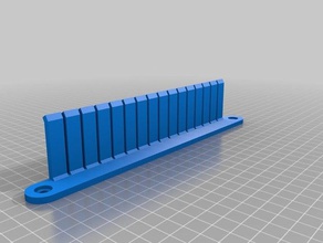 my customized jumper wire rack tool holders boxes 3d print model - Mito3D