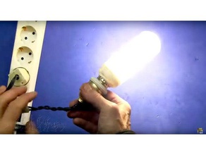 costruire la vostra lampadina a led l'elettronica i luce del 3d print model - Mito3D