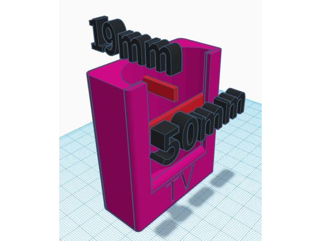 another tv remote holderstand diy television wall mount 3D print model - Mito3D