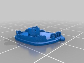 dundrum château co down nireland des bâtiments les structures l'histoire la photogrammétrie 3d print model - Mito3D