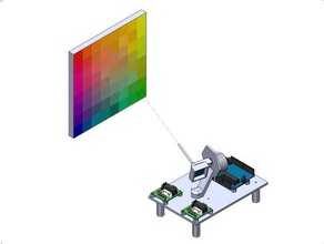 single-pixel-Kamera 3d print model - Mito3D