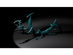 modelo lara balsarini objeto 02-mantis-rama sculture 3d print model - Mito3D