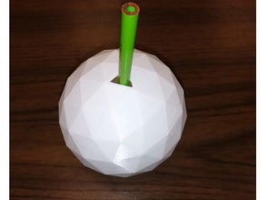 bucky bola c60 triangulada buckyball esfera geodésica matemática arte 3d print model - Mito3D