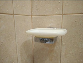 plato de jabón cuarto baño accesorios soapdish titular la jabonera 3d print model - Mito3D