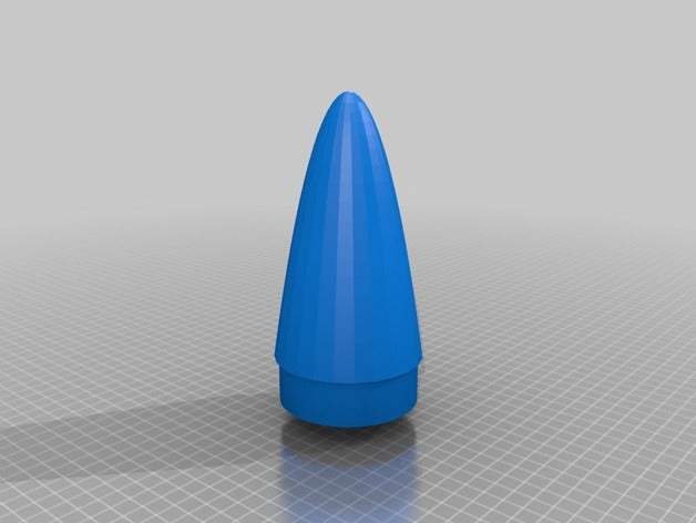 rocket nose cone 3d printing 3D print model - Mito3D