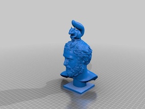le buste 3d l'impression 3d print model - Mito3D