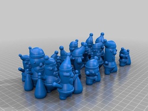 mein besonders angefertigt santa claus random alsox16 Skulpturen 3d print model - Mito3D