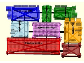 la creación de prototipos plataforma arduino-frambuesa electrónica apoyo 3d print model - Mito3D