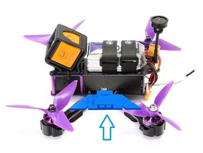 mount ublox mikro kolları racer drone gps rc araç bağlayın destek m8n Sihirbazı x220s 3d print model - Mito3D
