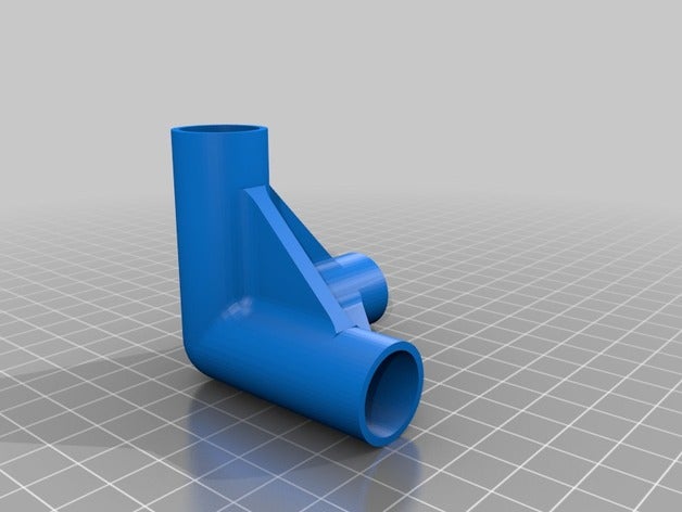 adaptateur verter serre diam16 al aire libre jardín mini-serre 3D print model - Mito3D