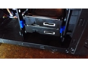 cooler master hdd rails computer mount 3d print model - Mito3D