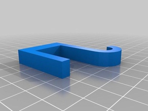 crazy simple stockage de cintre décor 3d print model - Mito3D