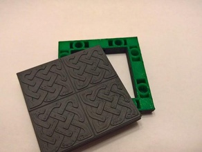 fancy floor tiles openforge 20 games 3d print model - Mito3D
