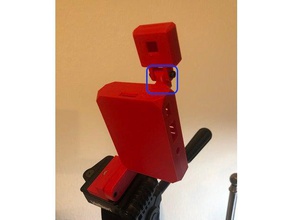 90&deg knob prusa i3 mk2mk3 raspberry camera mount 3d printer accessories 3d print model - Mito3D