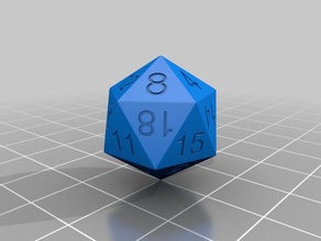 sette pezzi set di dadi 3d print model - Mito3D