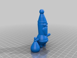mi personalizados de santa claus esculturas 3d print model - Mito3D