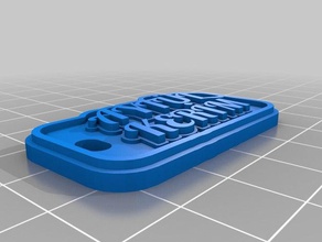 ayker keychains customized 3d print model - Mito3D