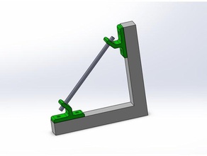 frame reinforcement m6 rod upgrade flsun 3d printer parts 3d print model - Mito3D