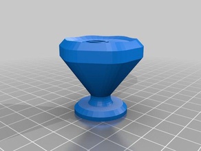 my customized customizer knob factory style parts 3d print model - Mito3D