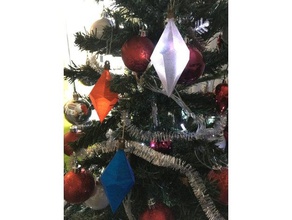 christmas tree bulb decor ornament 3d print model - Mito3D